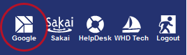 谷歌，Sakai，Helpdesk，Whd Tech，Logout